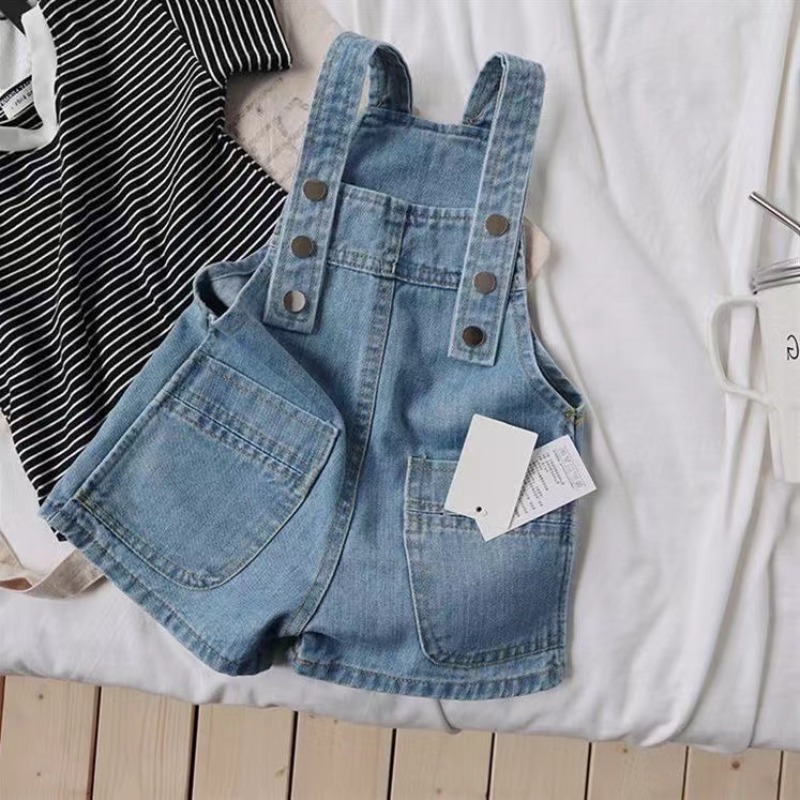 Baby Overall Denim - Unisex Summer Boys Denim Overalls Baby