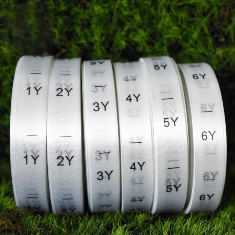 Baby Clothing Tags - 1000pcs/roll kids size labels/New Baby clothing