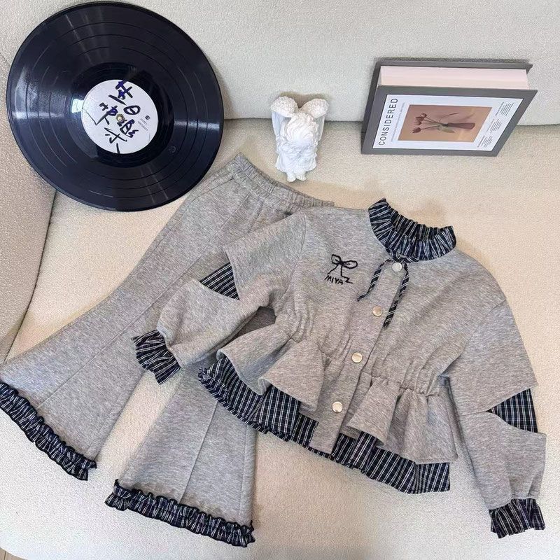 Knit Cardigan Infant - Girls' Spring Autumn Set New Style