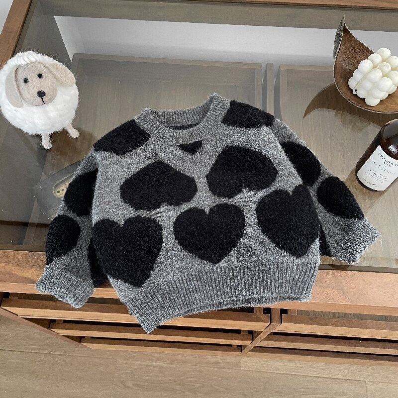Baby Clothing Winter - Boys Girls Warm Sweater Kids Top