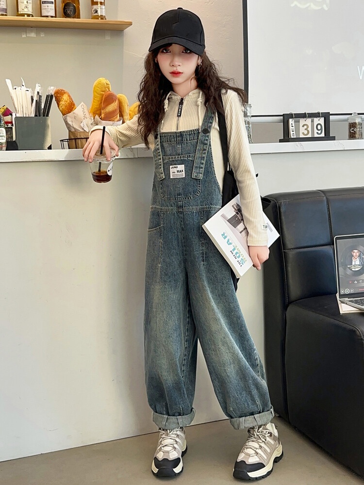 Baby Overall Denim - Spring Comfortable Baby Jumpsuits For Girls