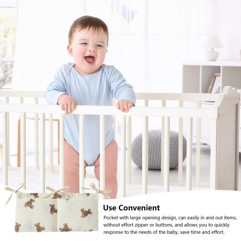 Baby Crib Organizer Cot Caddy  - Baby Clothing Storage review and price