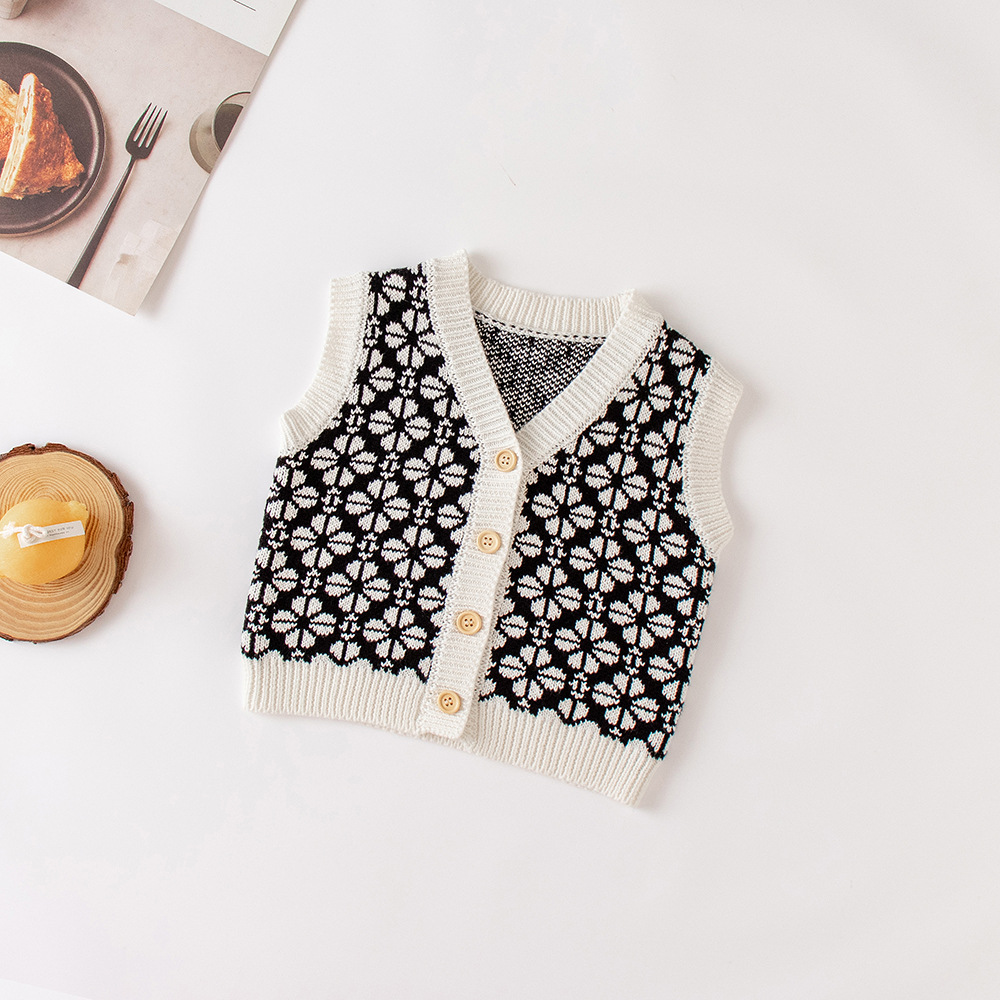 2025 Spring and Autumn New Gir - Knit Cardigan Infant review and price