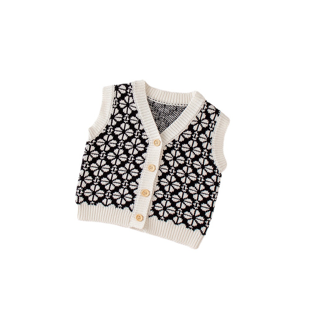 2025 Spring and Autumn New Gir - Knit Cardigan Infant review and price