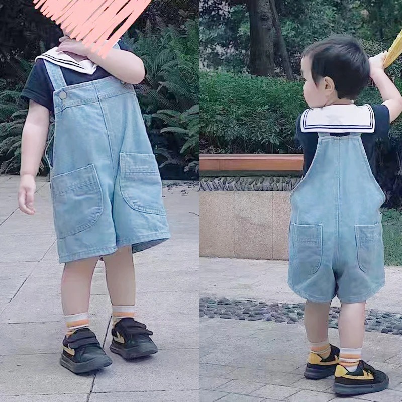 Unisex Summer Boys Denim Overa - Baby Overall Denim review and price