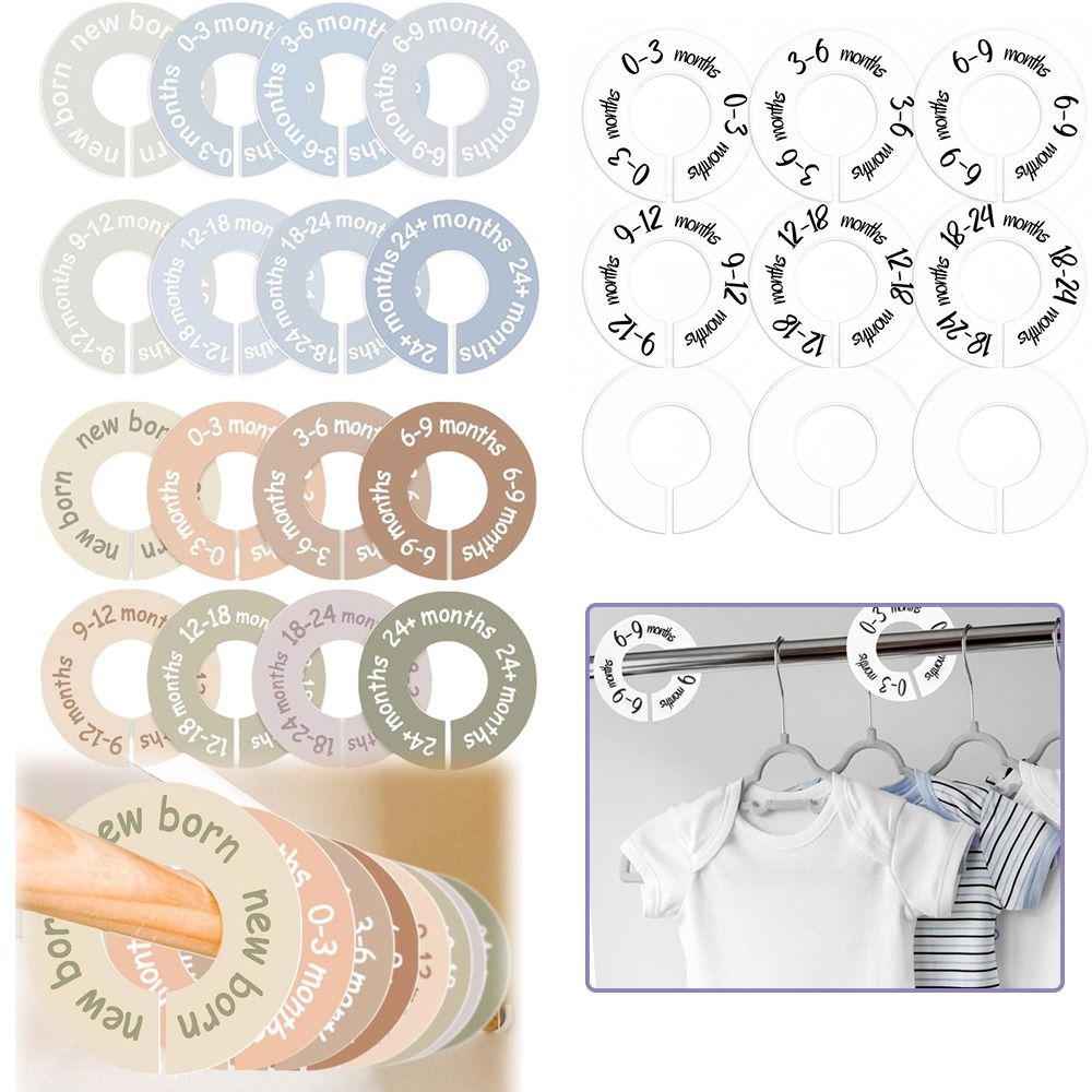 68/9Pcs Organizing Hangers Bab - Baby Clothing Tags review and price