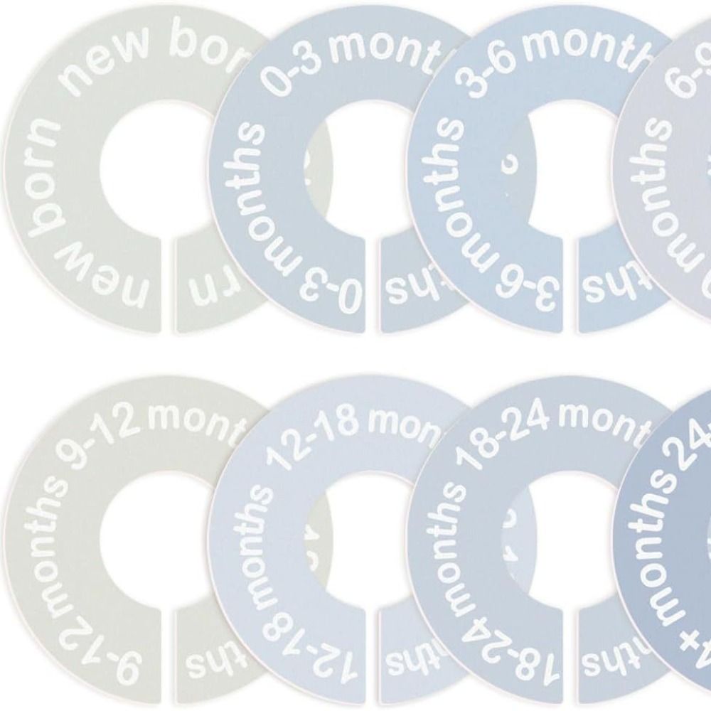 68/9Pcs Organizing Hangers Bab - Baby Clothing Tags review and price