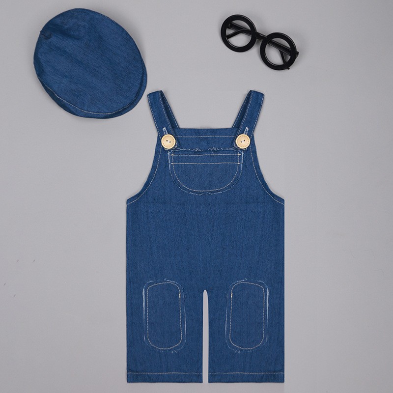 ❤️Newborn Photography Clothing - Baby Overall Denim review and price