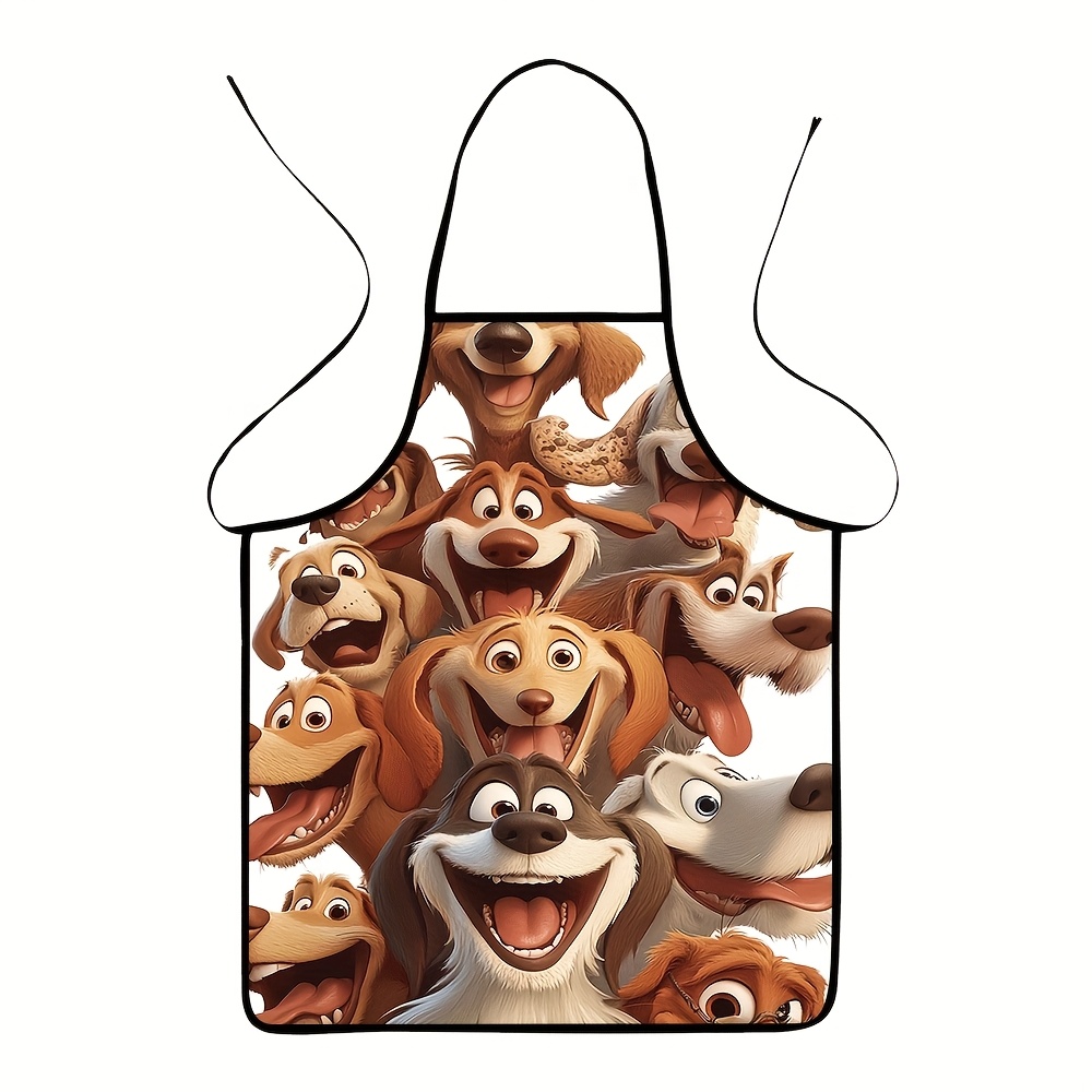 Cartoon Dog Pack Apron – 8 Pla - Printed Bibs Pack review and price