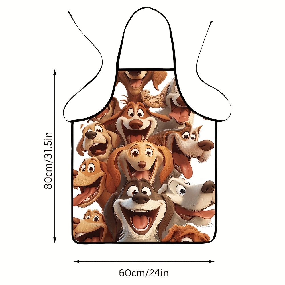 Cartoon Dog Pack Apron – 8 Pla - Printed Bibs Pack review and price
