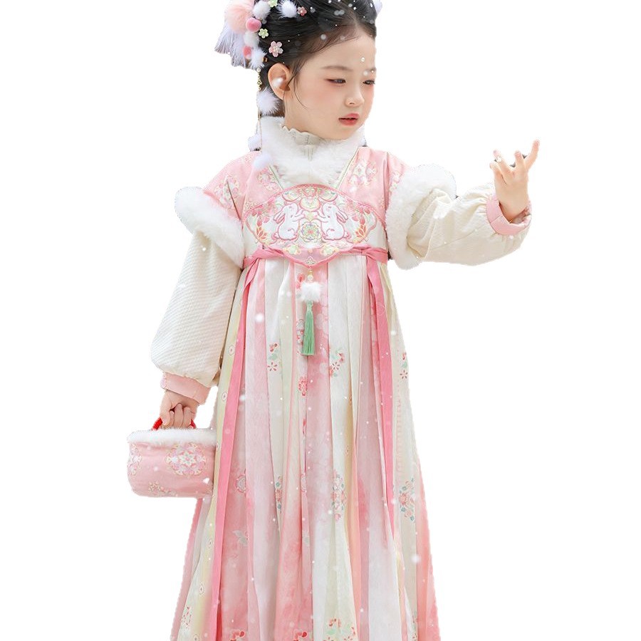 2025 Girls Fairy Hanfu Childre - Baby Clothing Winter review and price