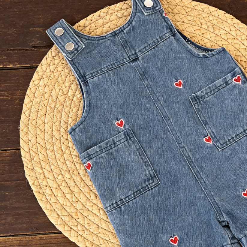 2026 Summer New Girls Denim Ov - Baby Overall Denim review and price