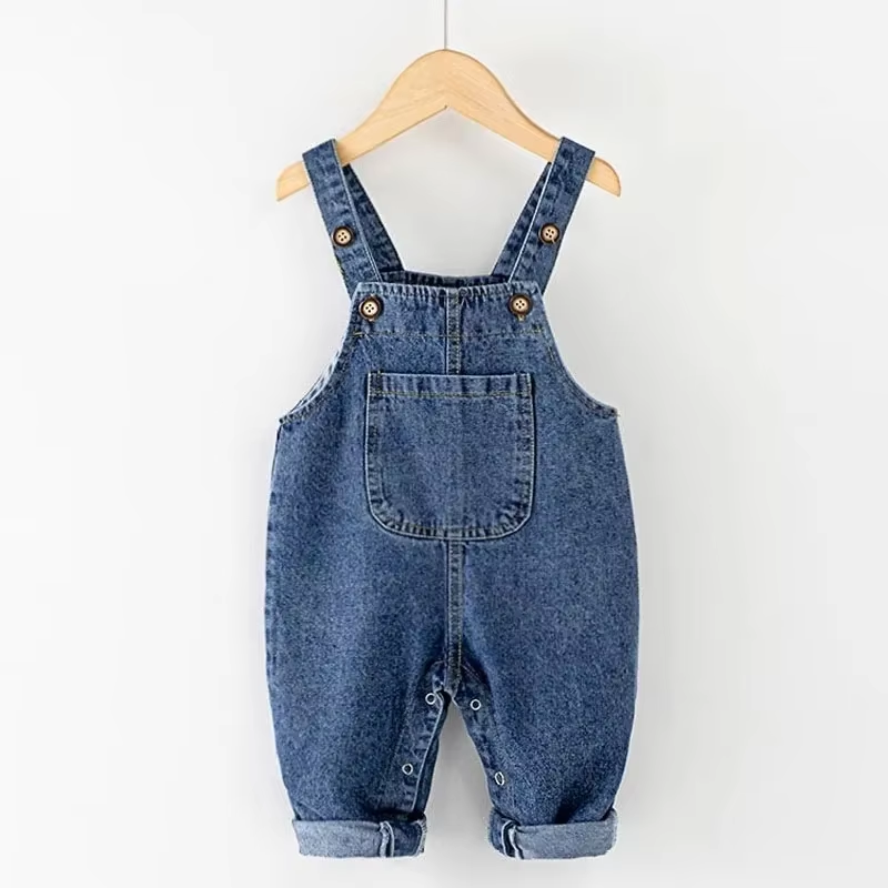 Spring and Autumn New Children - Baby Overall Denim review and price