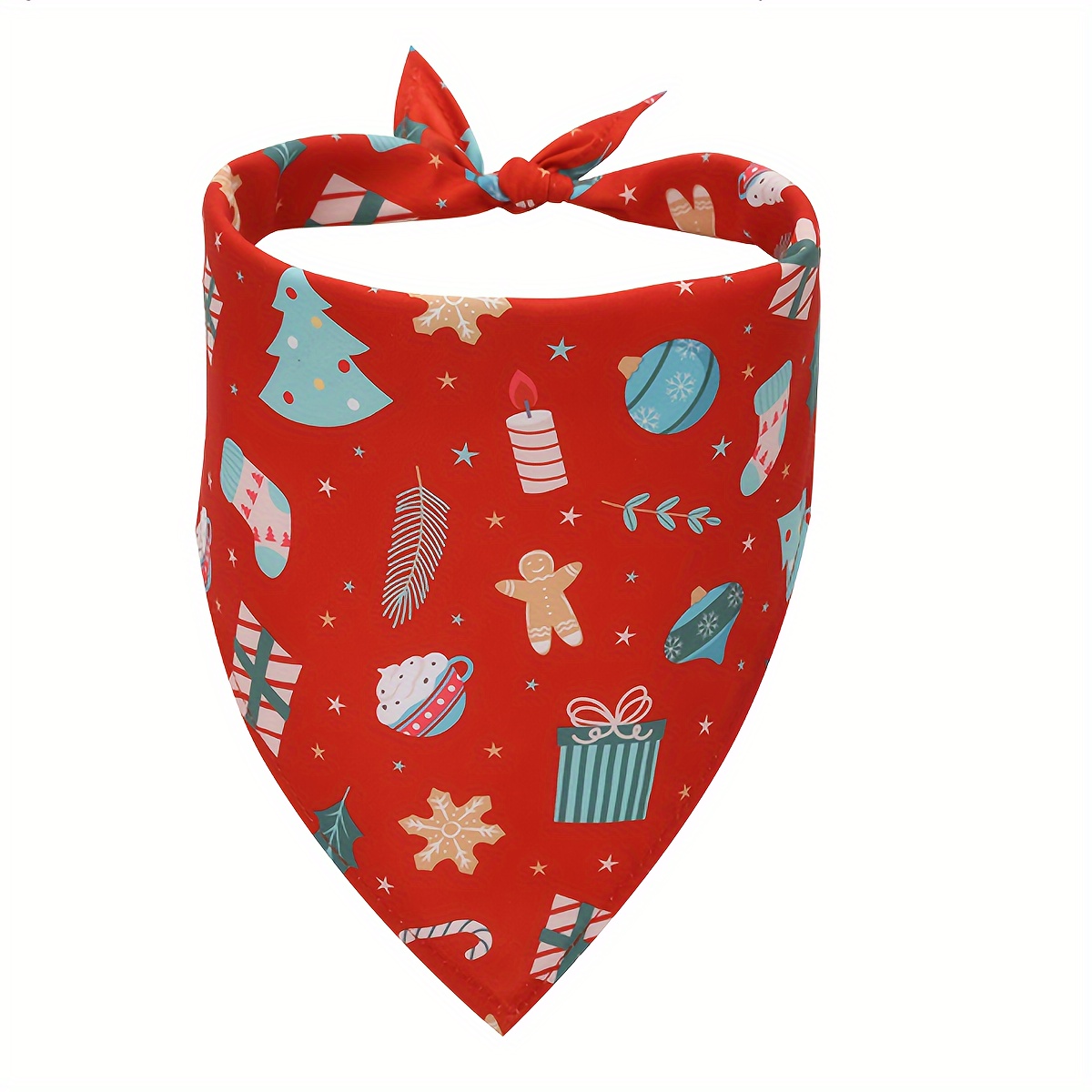 2-pack Christmas dog scarf, Ch - Printed Bibs Pack review and price