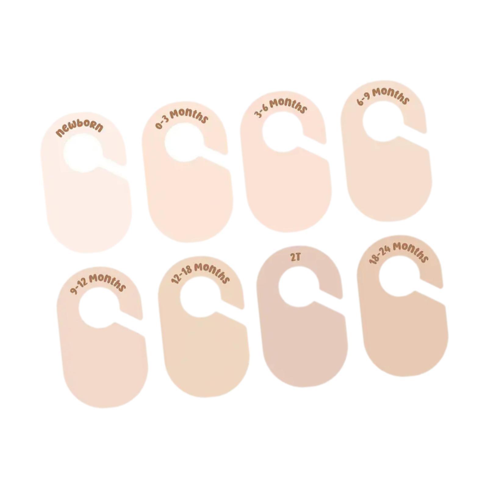 8 Pieces Blank Clothing Rack D - Baby Clothing Tags review and price