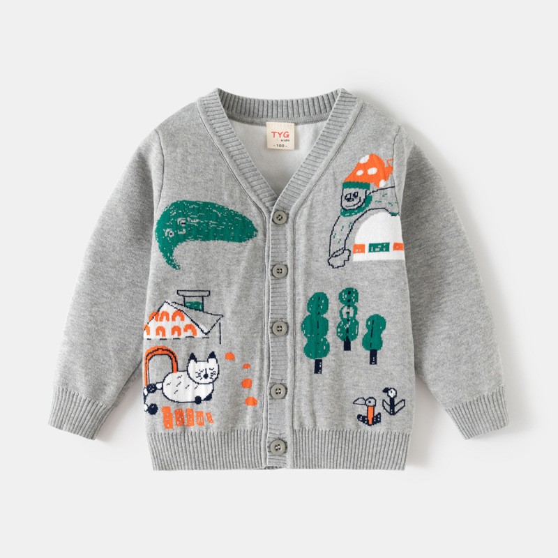 2-8T Toddler Kid Baby Boy Girl - Knit Cardigan Infant review and price