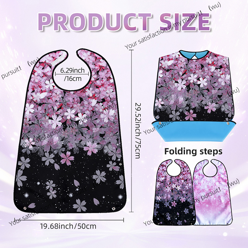 2-Pack Adult Dining Bibs with  - Printed Bibs Pack review and price
