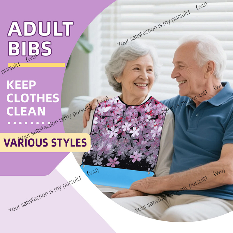 2-Pack Adult Dining Bibs with  - Printed Bibs Pack review and price