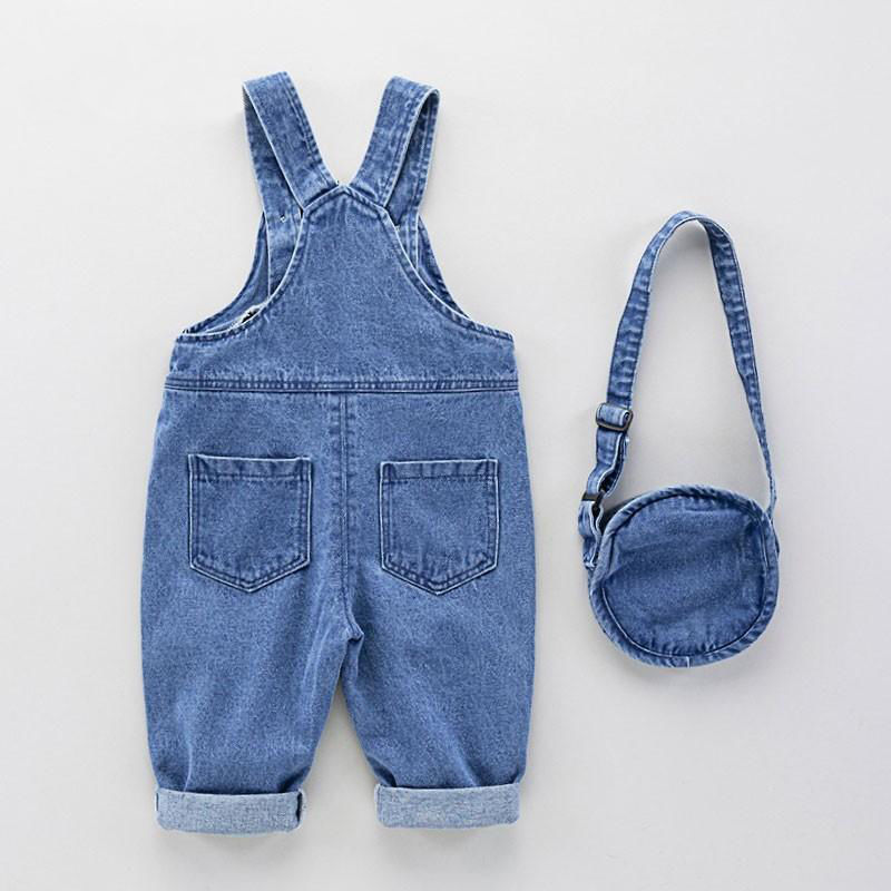 Baby Fashion Versatile Jeans O - Baby Overall Denim review and price
