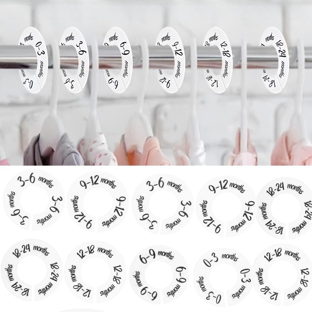 68/9Pcs Organizing Hangers Bab - Baby Clothing Tags review and price